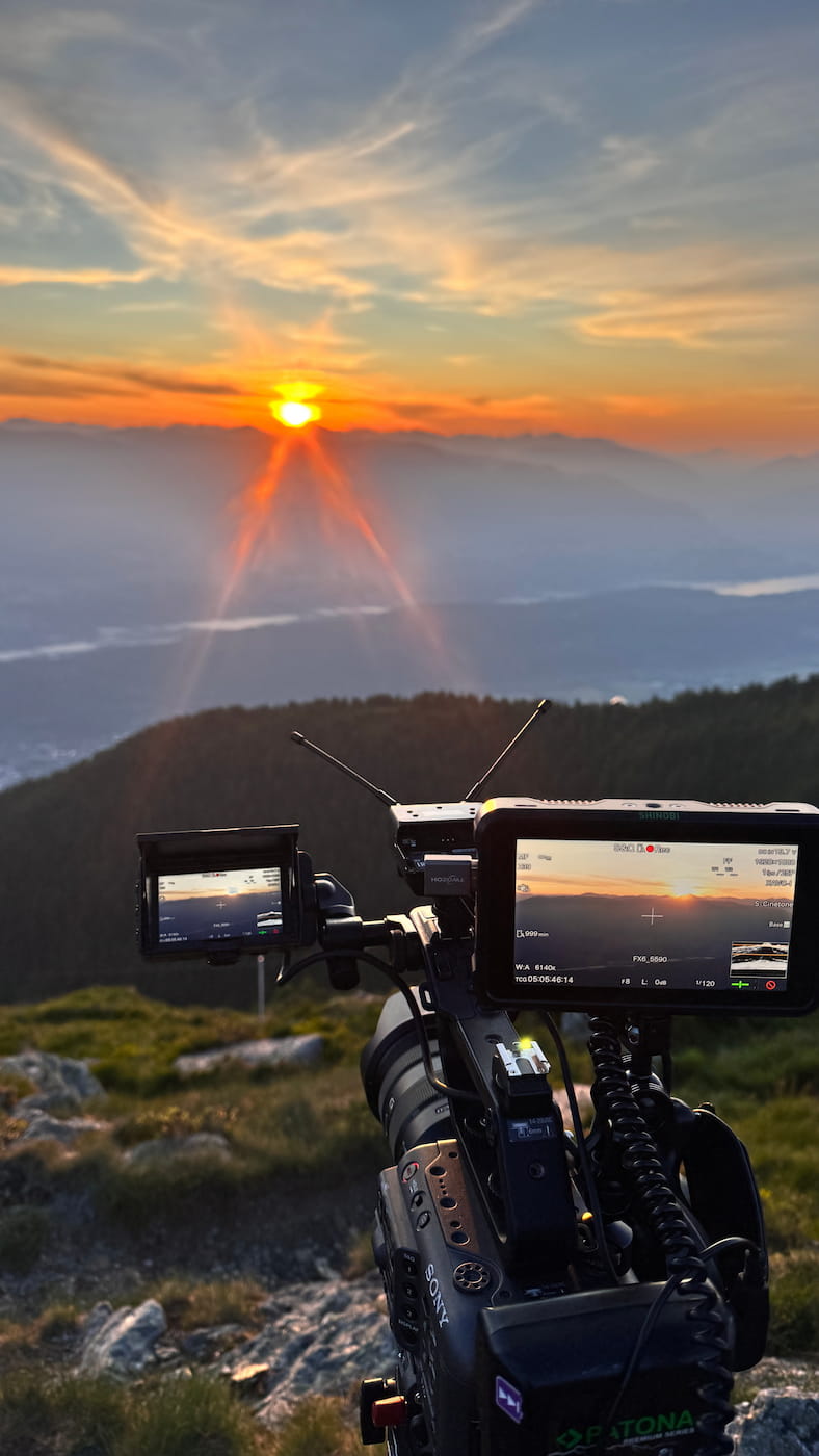Equipment on set