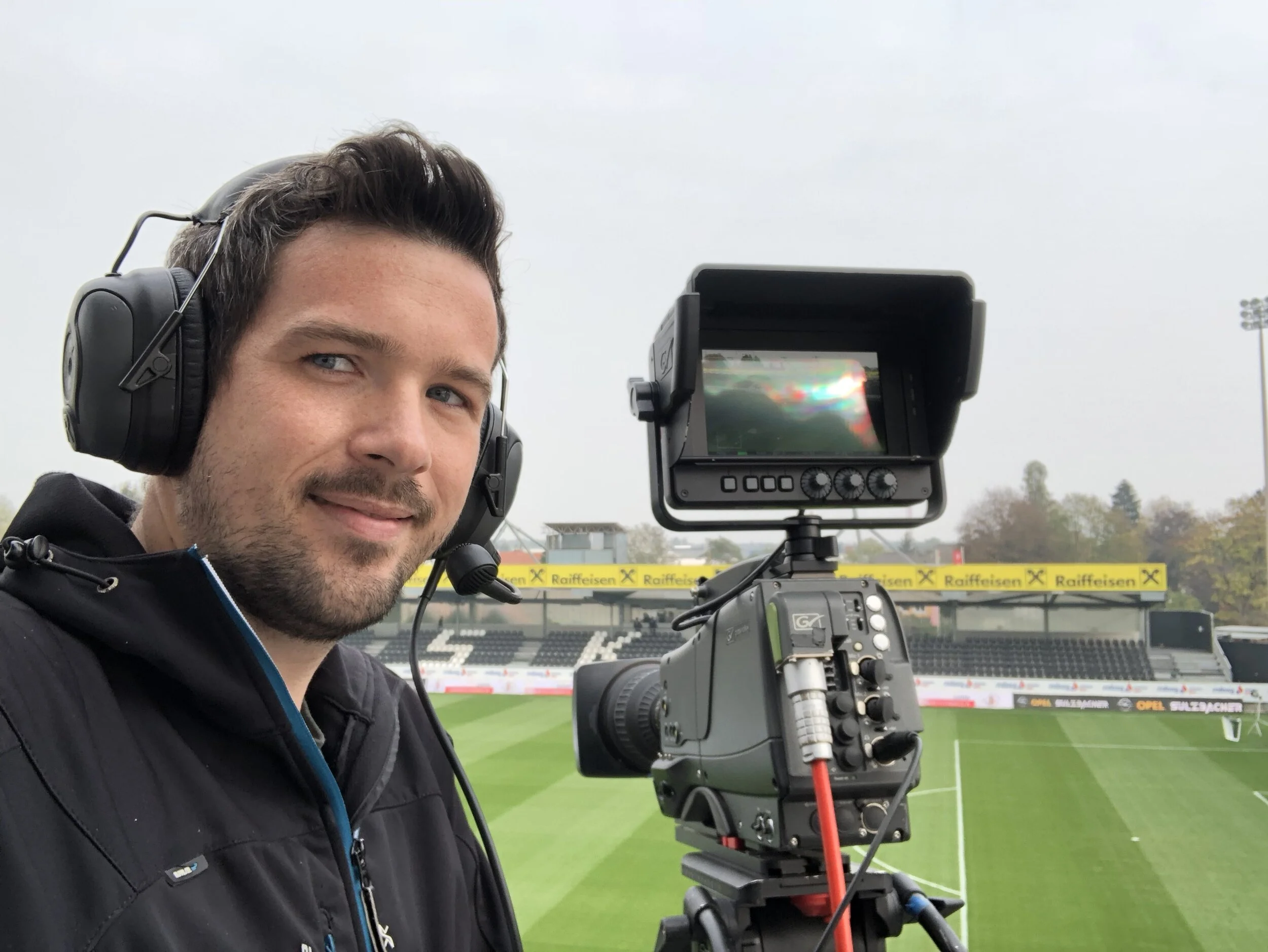 Portrait of Daniel Gmainer-Pranzl as cameraman